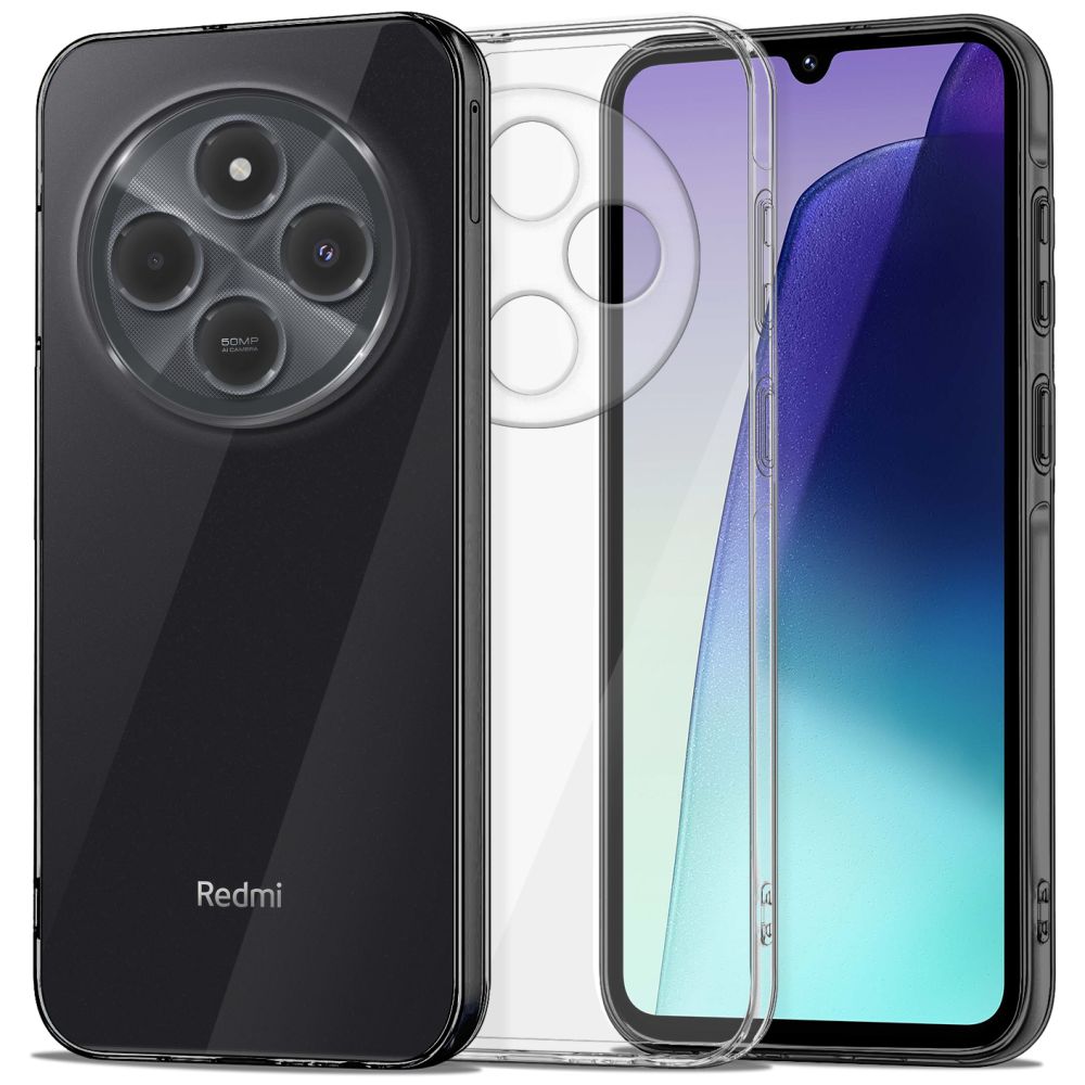 Tech-Protect FlexAir+ Fodral för Xiaomi Redmi 14C / Poco C75 - Transparent