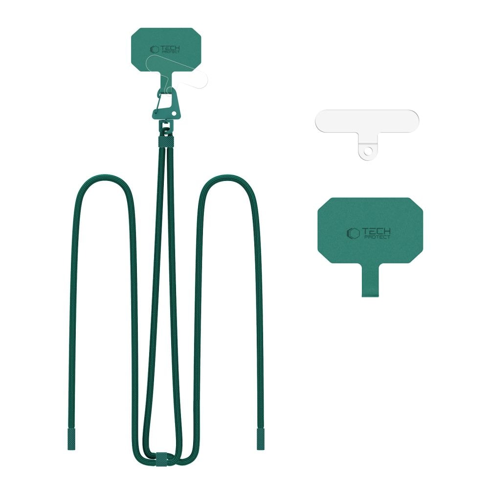 Tech-Protect C5S Rope Crossbody Strap Koppel - Grön