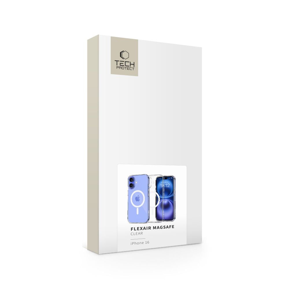 Tech-Protect FlexAir MagSafe iPhone 16 Etui - Klar
