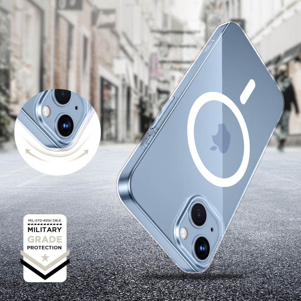 Tech-Protect FlexAir MagSafe-etui til iPhone 13 / 14 - Klar