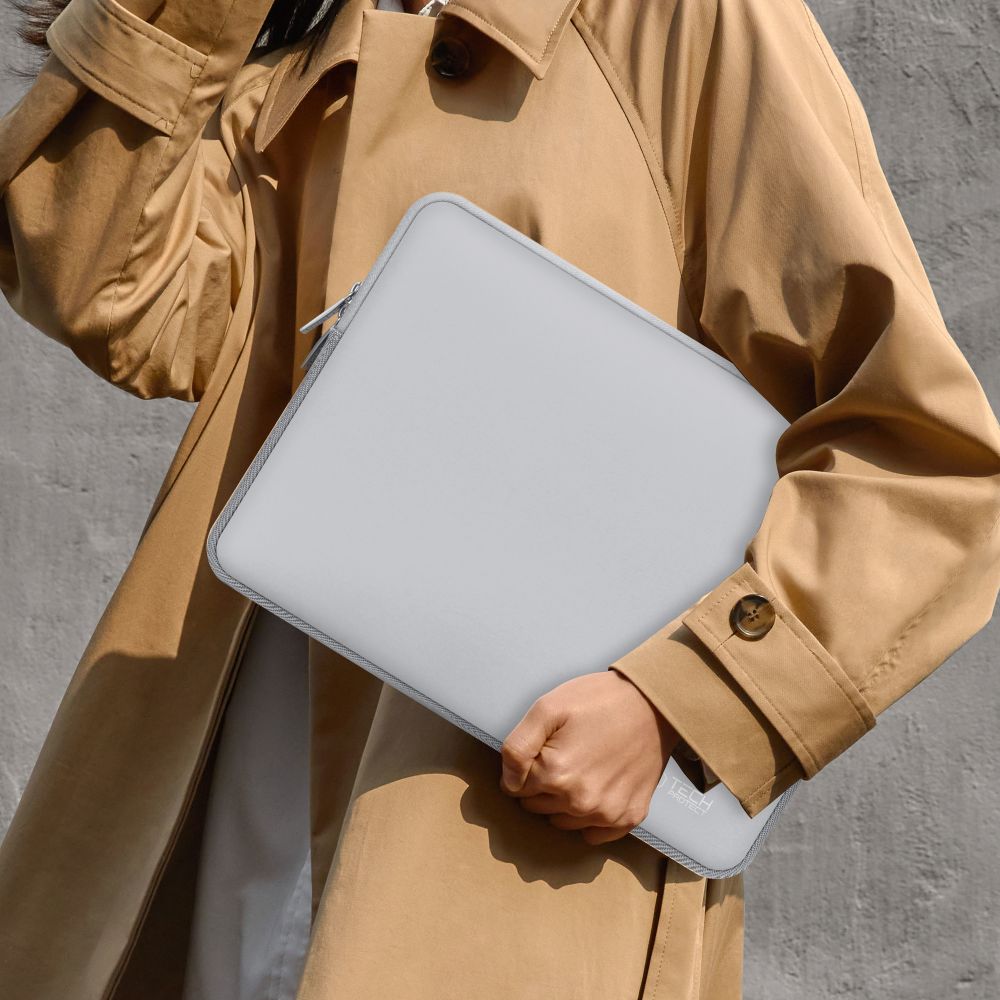 Tech-Protect Neoslim 13-14" väska för bärbar dator - grå