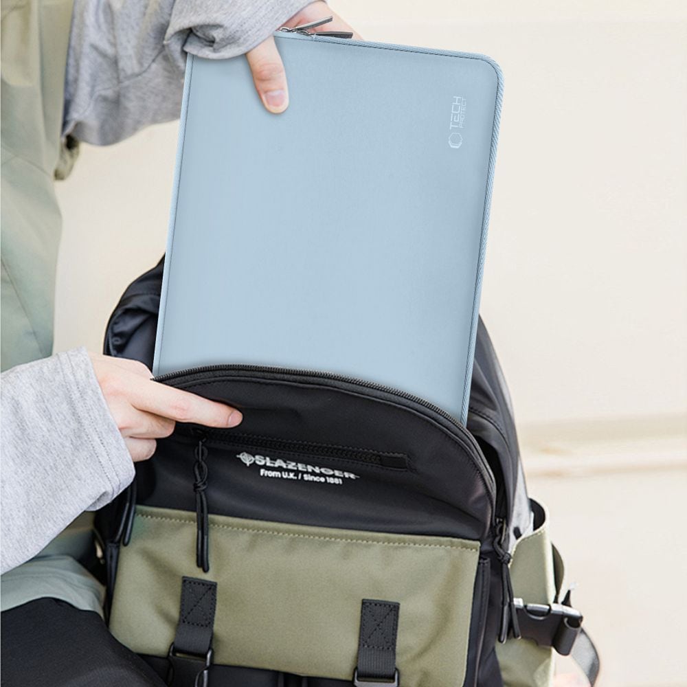 Tech-Protect Neoslim 13-14" väska för bärbar dator - Blå