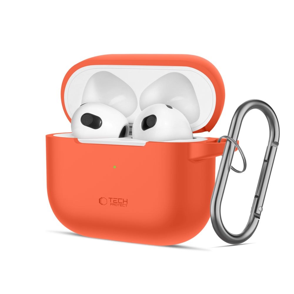 Tech-Protect silikonhakfodral för Apple AirPods 3 - Orange