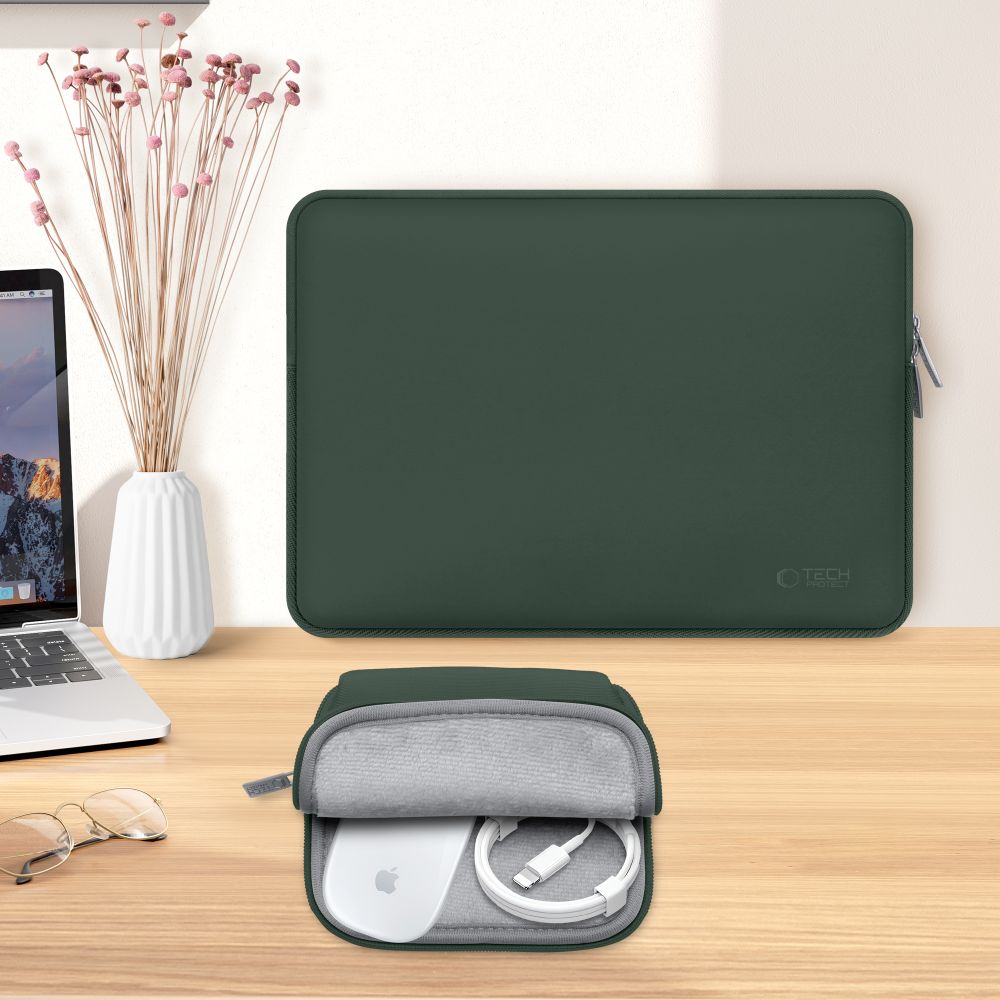 Tech-Protect Neoslim 13-14 Väska för bärbar dator - Grön