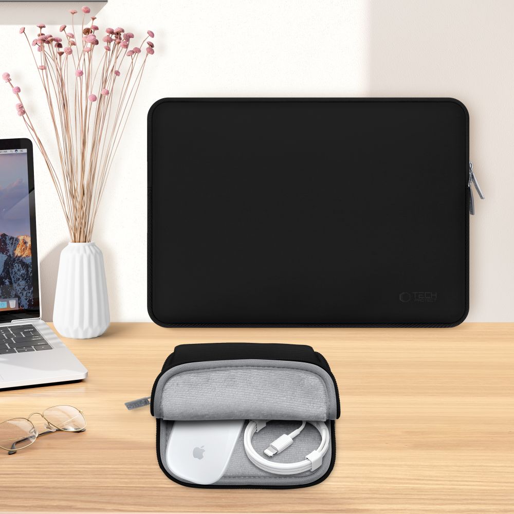 Tech-Protect Neoslim 15-16" väska för bärbar dator - svart