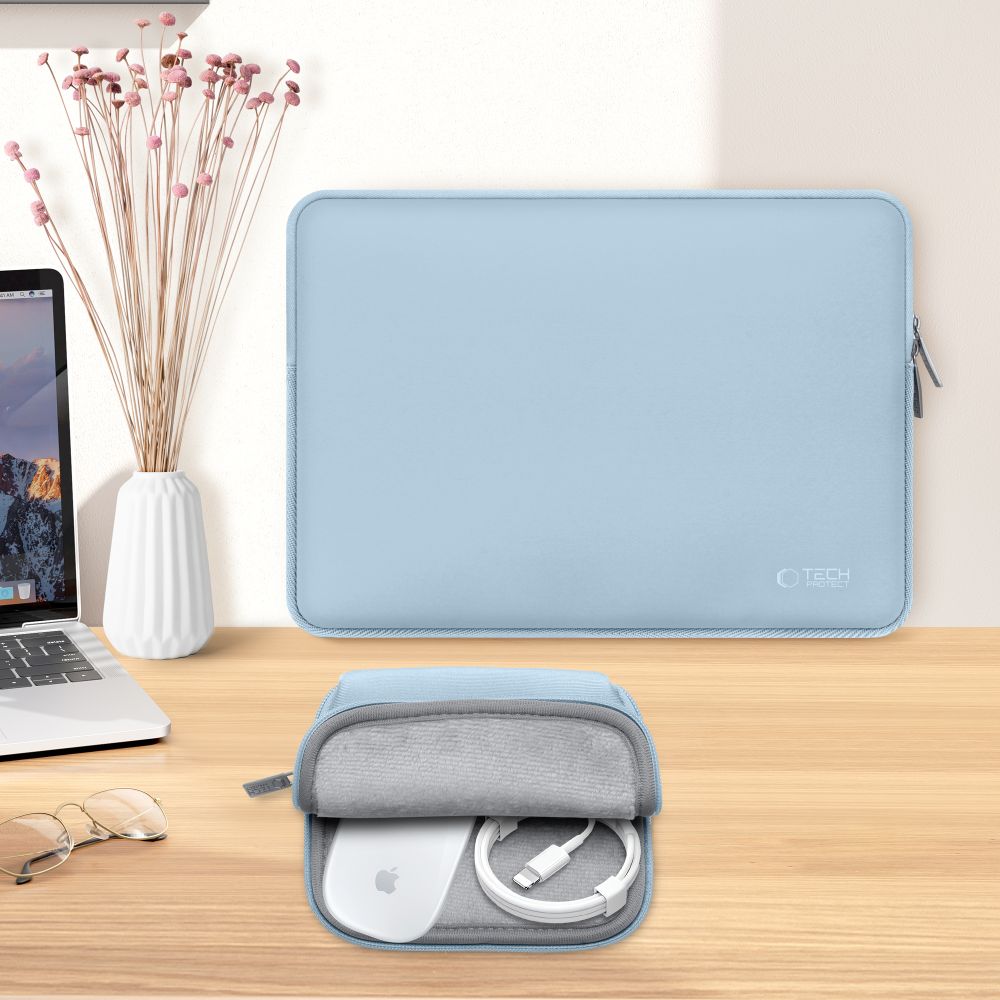 Tech-Protect Neoslim 15-16" väska för bärbar dator - Blå