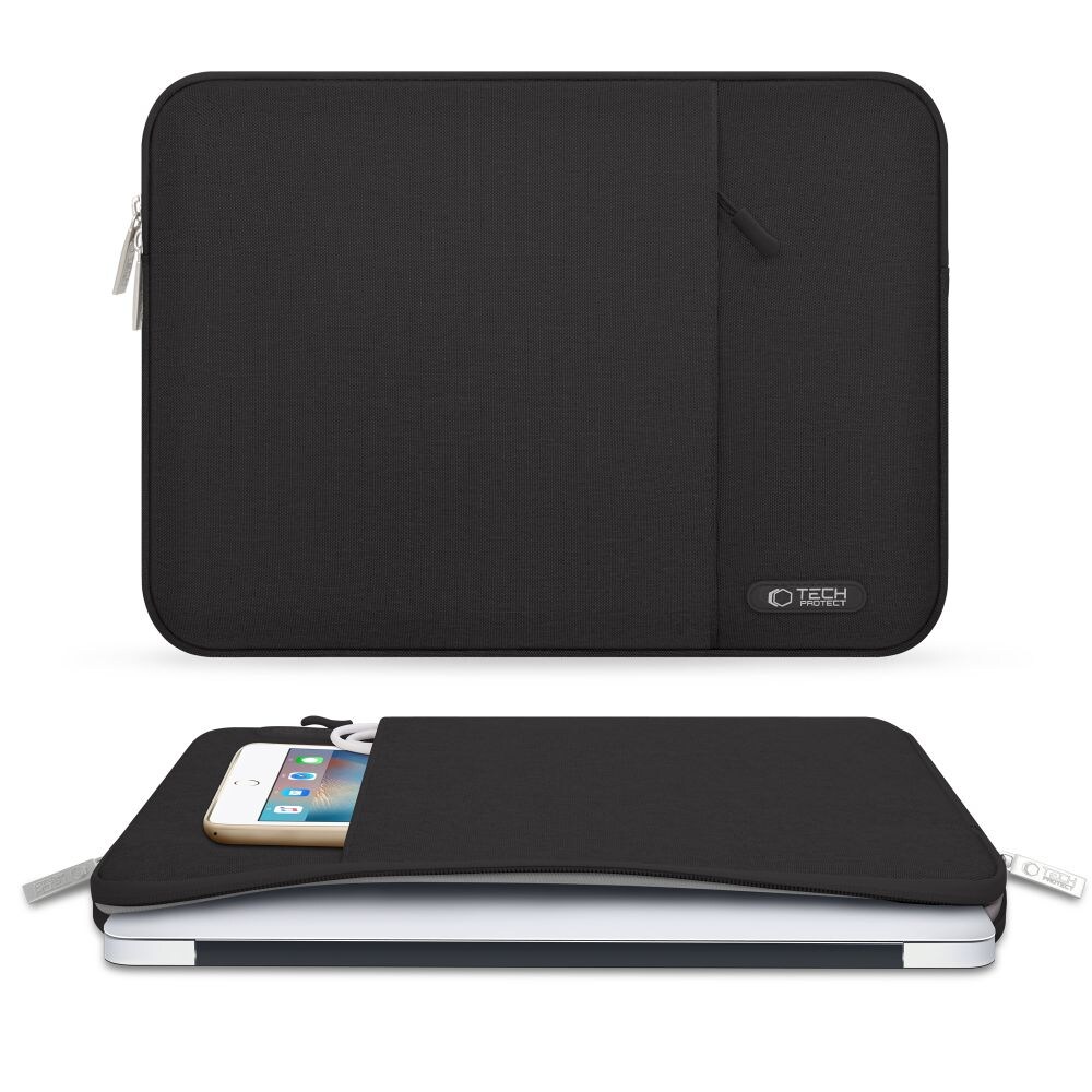 Tech-Protect Sleevy Laptop 13-14 taske - sort