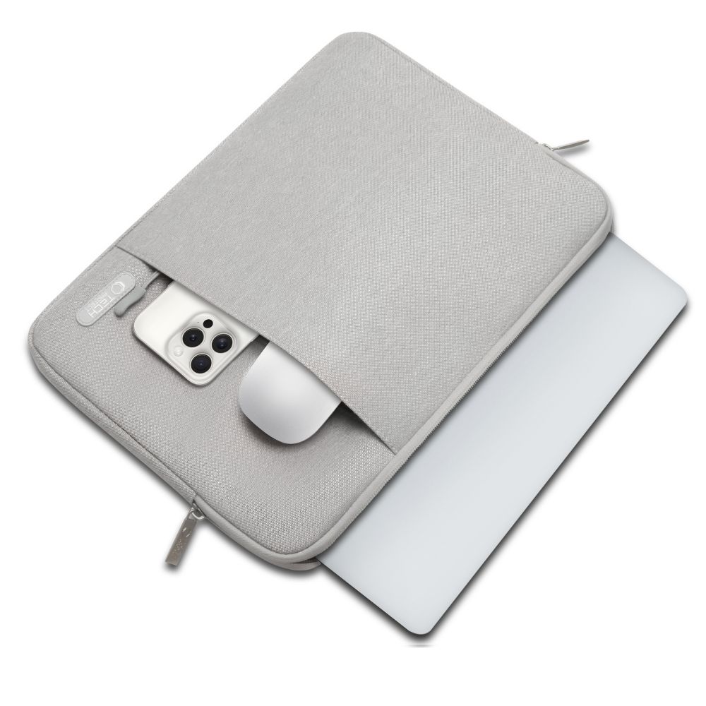 Tech-Protect Sleeve taske til bærbar computer 13-14 - grå