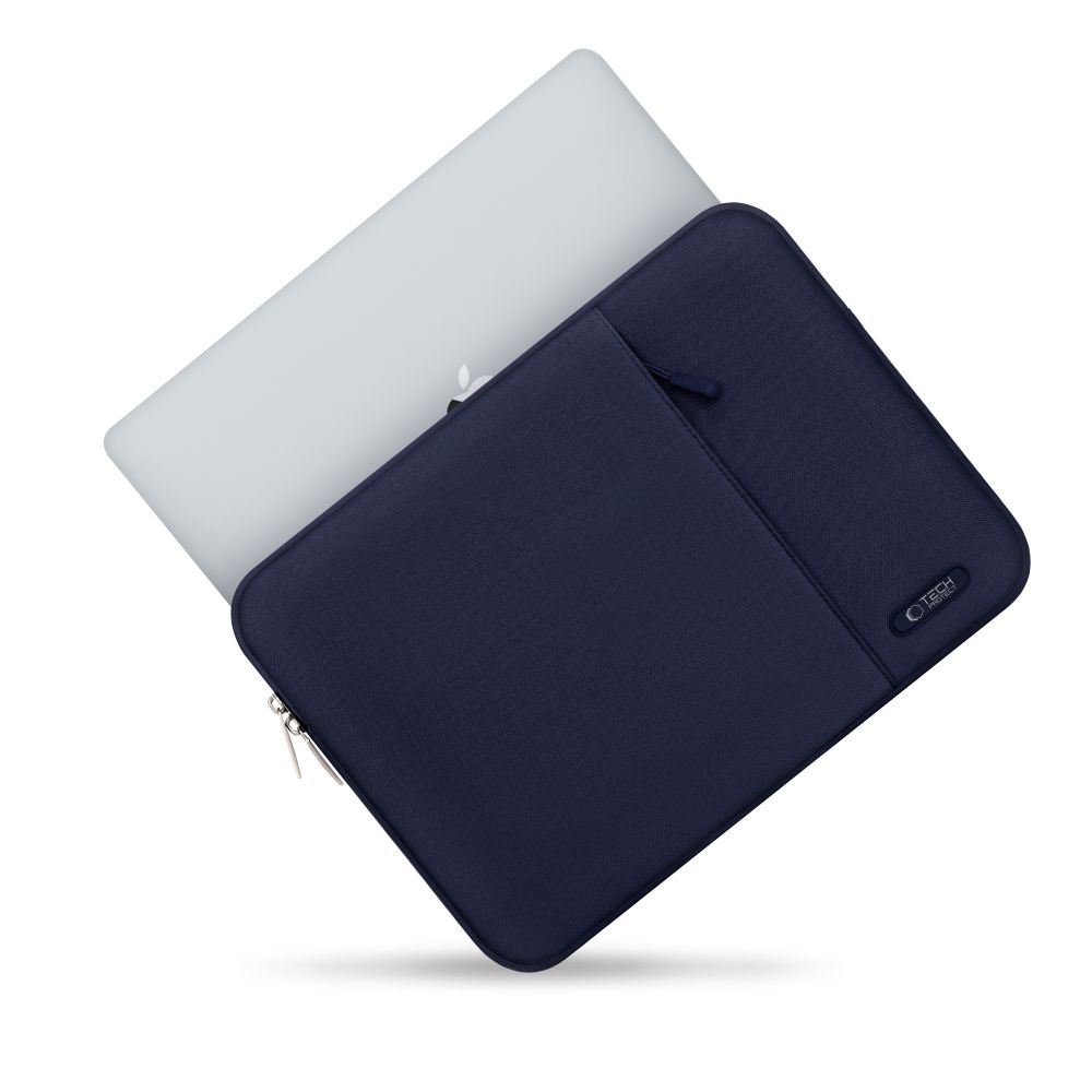 Tech-Protect Sleeve taske til bærbar computer 13-14 - marineblå