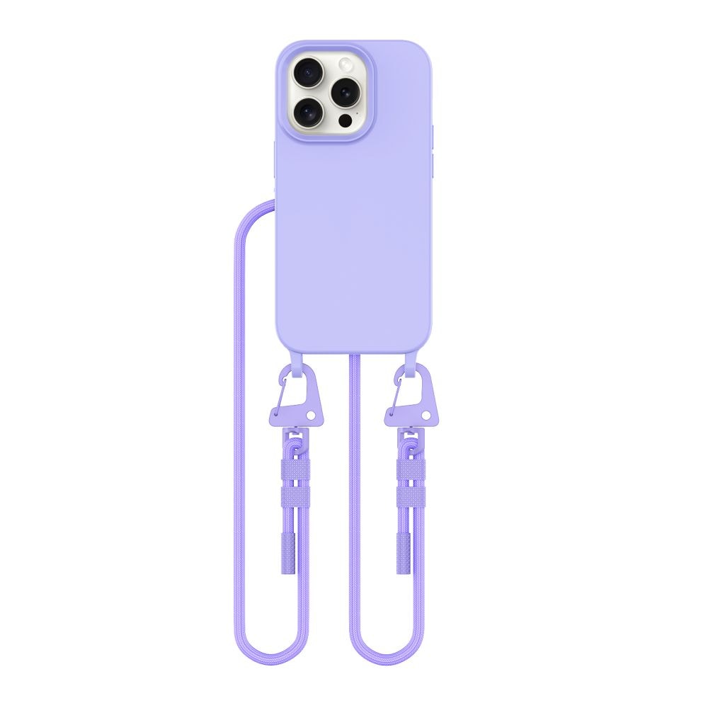 Tech-Protect MagNecklace MagSafe iPhone 14 Pro-etui - Lavendel
