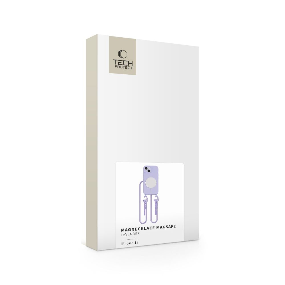 Tech-Protect MagNecklace MagSafe iPhone 13 Etui - Lavendel