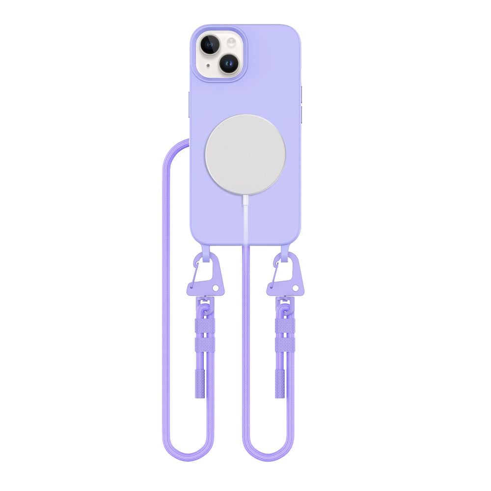 Tech-Protect MagNecklace MagSafe iPhone 15 Fodral - Lavendel