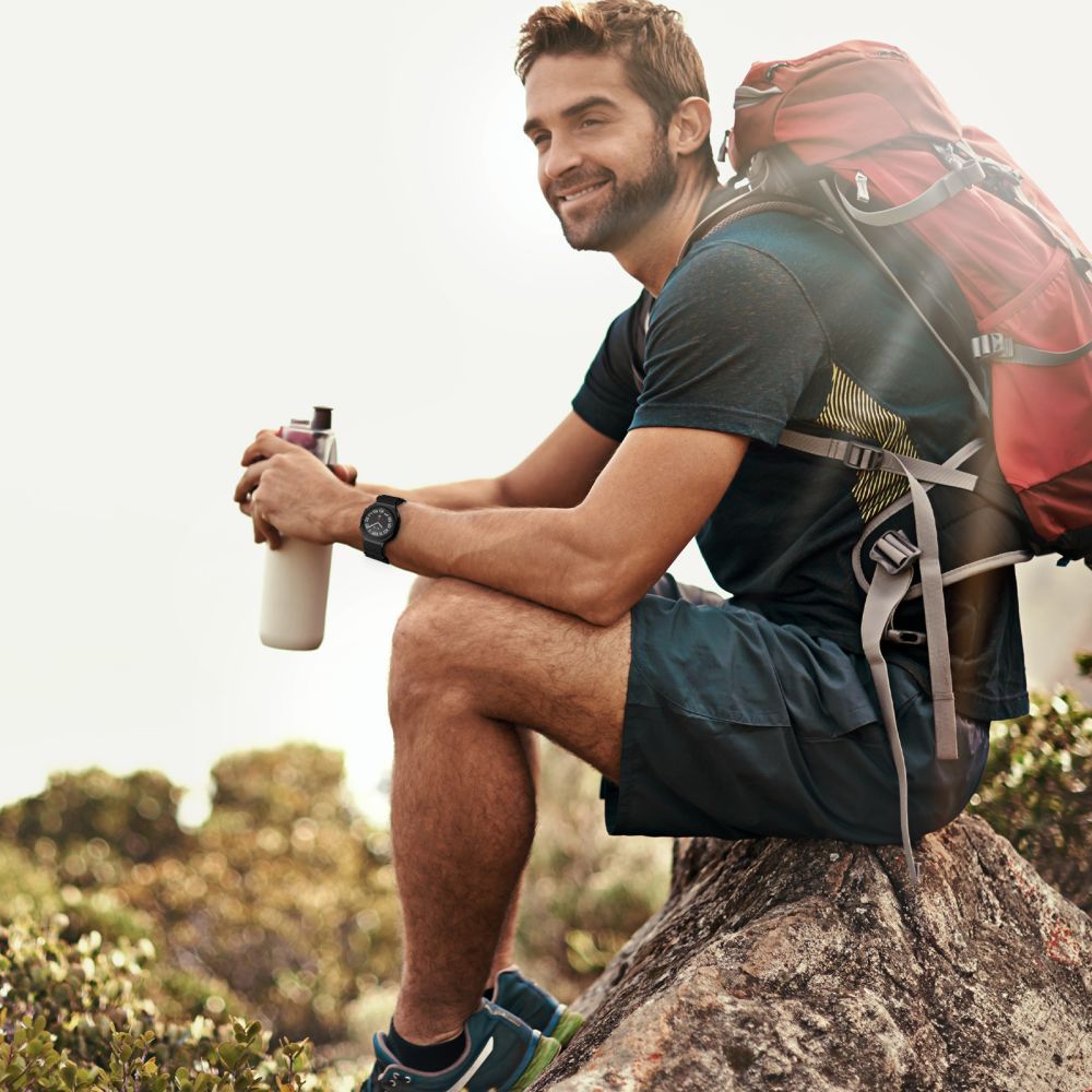 Tech-Protect Silikonrem för Garmin Fenix 5S / 5S PLUS / 6S / 6S Pro / 7S / 8 (43MM) - Grön
