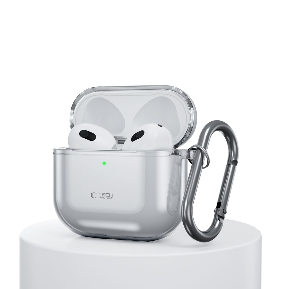 Tech-Protect FlexAir-etui til AirPods 4 - grå