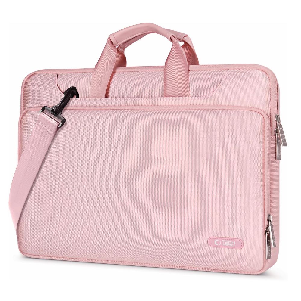 Tech-Protect Pocket 15-16 Väska för bärbar dator - Rosa