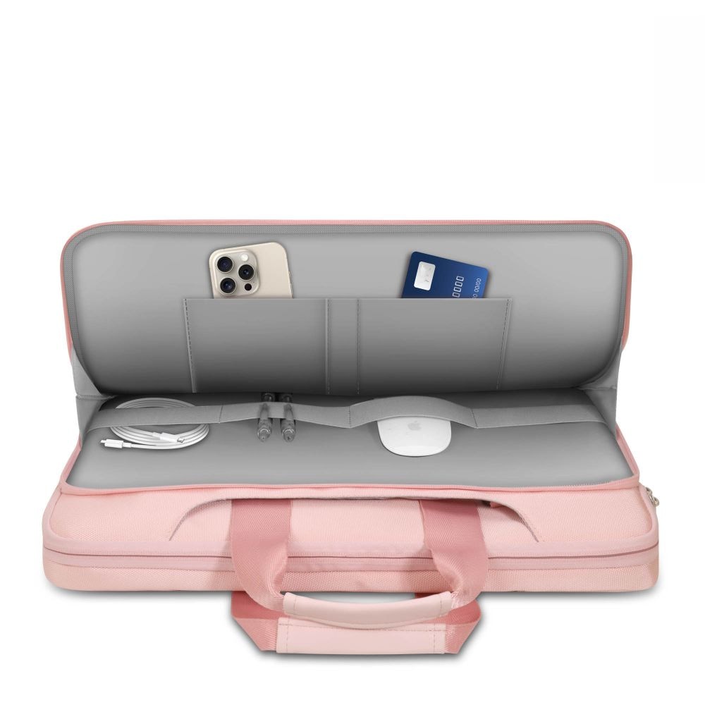 Tech-Protect Pocket 15-16 Väska för bärbar dator - Rosa