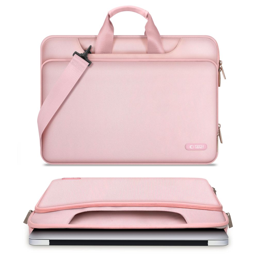 Tech-Protect Pocket 15-16 Väska för bärbar dator - Rosa