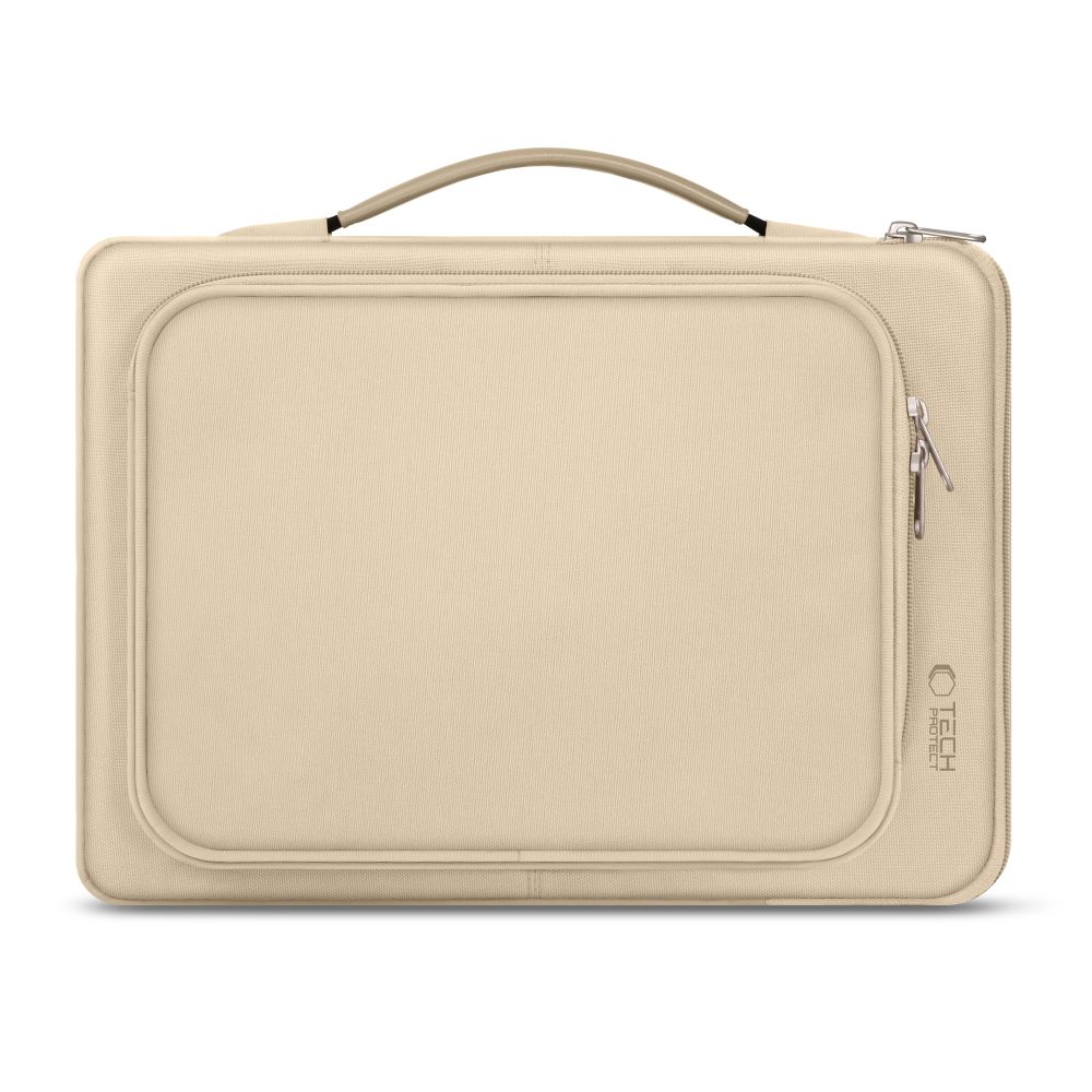 Tech-Protect Basic Bag för 13-14" bärbar dator - beige