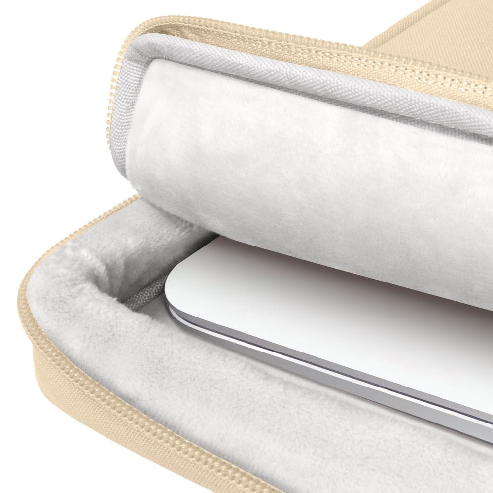 Tech-Protect Basic Bag för 13-14" bärbar dator - beige