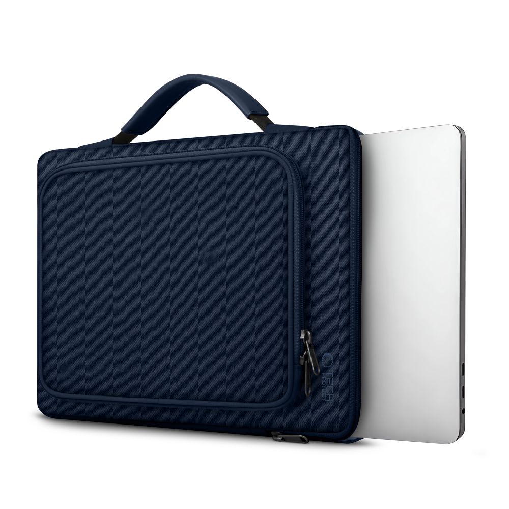 Tech-Protect Basic Bag för 15-16" bärbar dator - blå