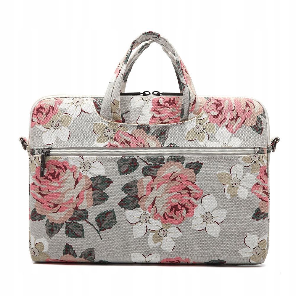 Canvaslife Portfölj Laptopväska 15-16'' - Vit/Rosa