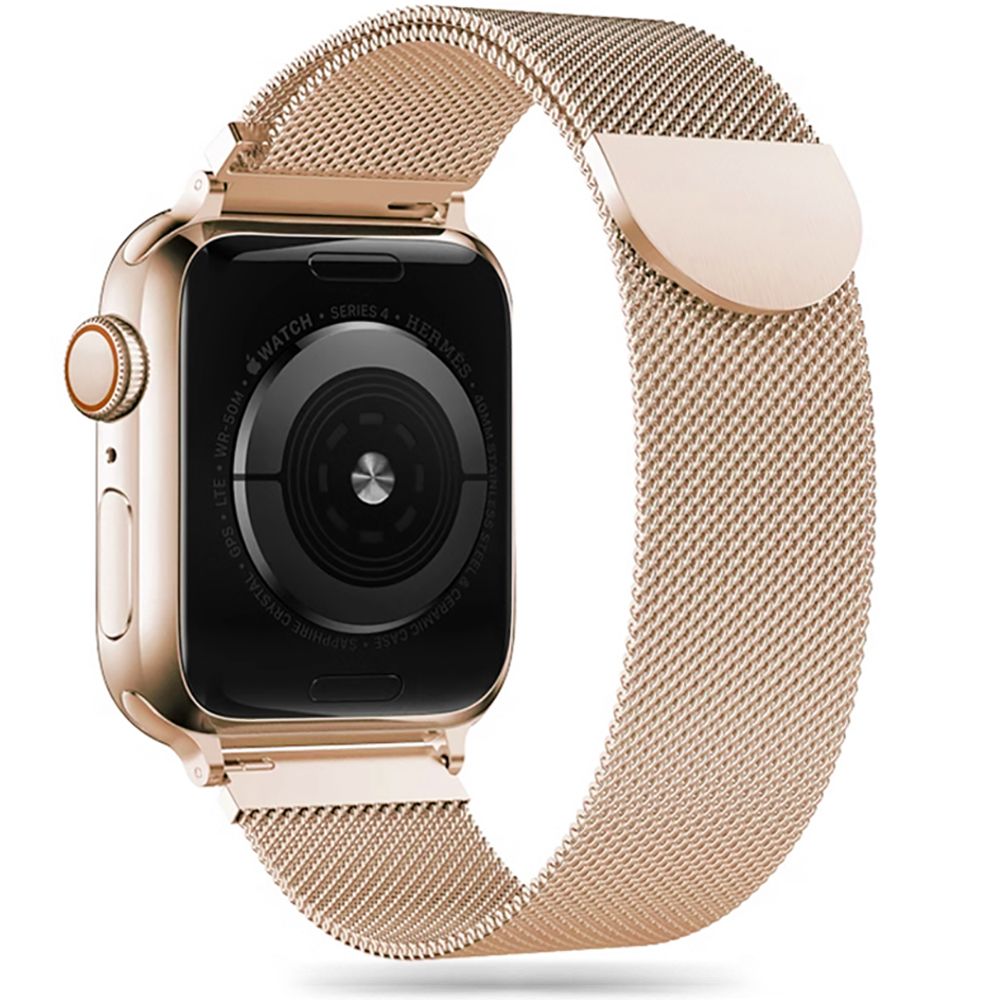 Tech-Protect MilaneseBand för Apple Watch 4/5/6/7/8/9/SE/Ultra 1/2 (42/44/45/49 mm) - guld