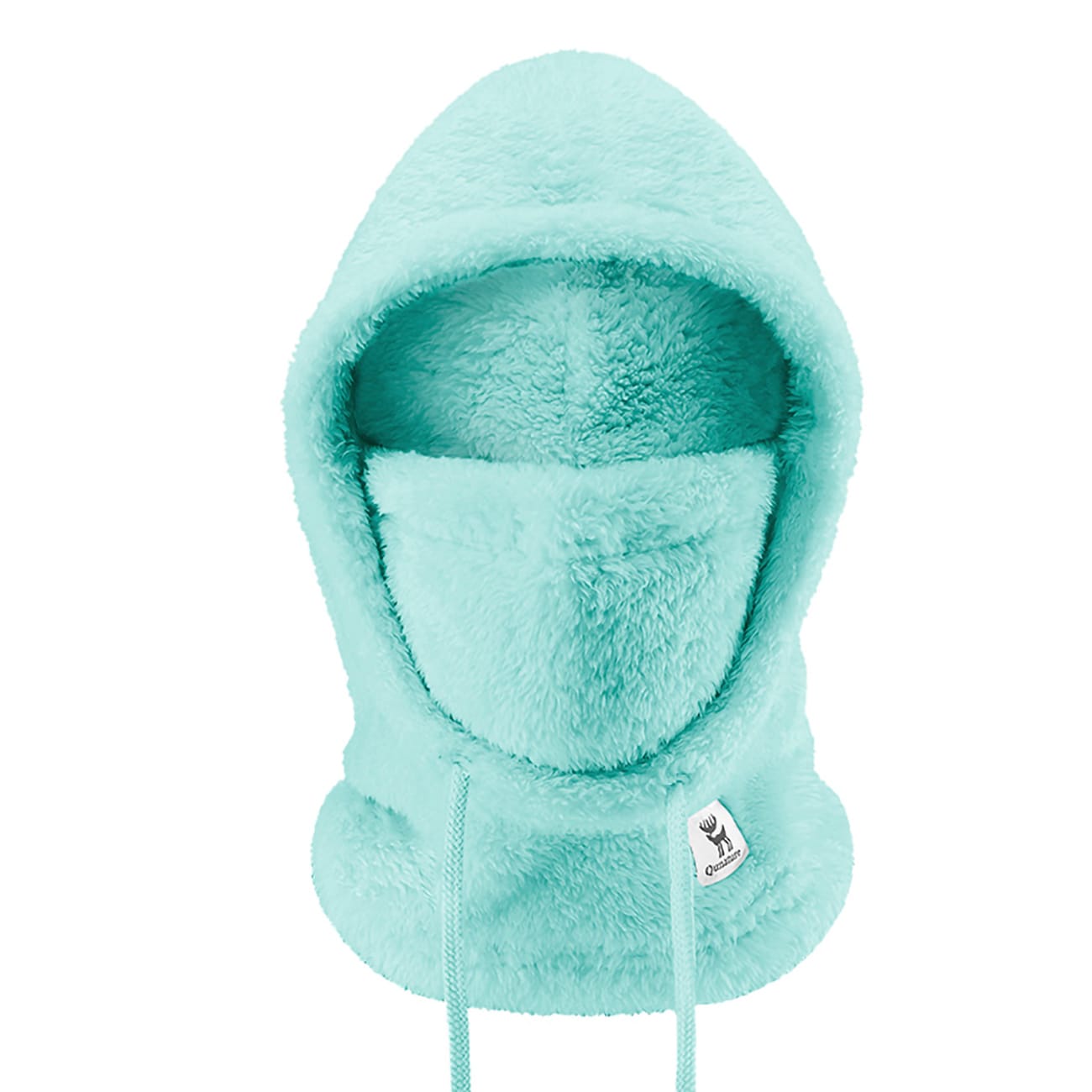Qunature Arctic Velvet Skidbalaklava Storlek L - Mint