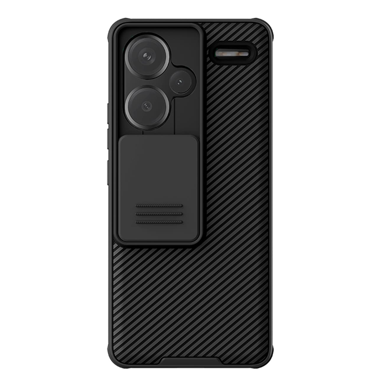 Nillkin CamShield Pro-fodral för Xiaomi Redmi Note 13 Pro+ 5G - svart