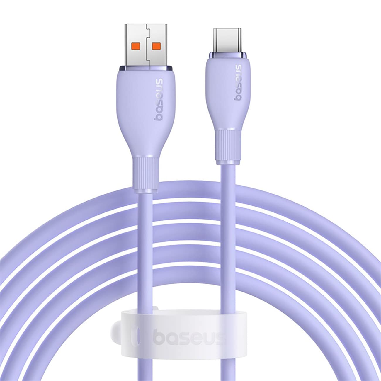 Baseus Pudding 100W USB-A - USB-C-kabel 2m - Lila
