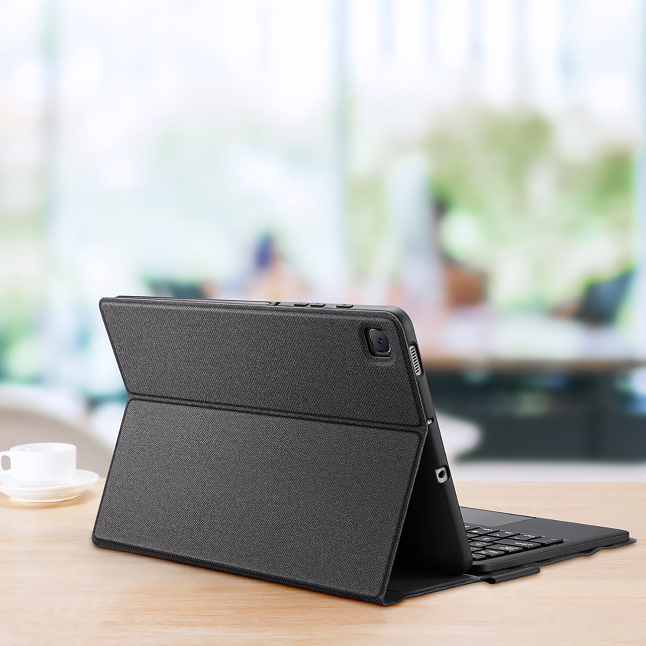 Dux Ducis Bluetooth Keyboard Case (TK Series) til Samsung Tab S6 Lite - Sort