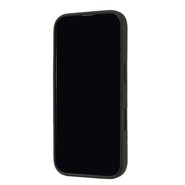 Audi silikoneetui iPhone 16 6,1" sort/sort hardcase AU-LSRIP16-Q3/D1-BK