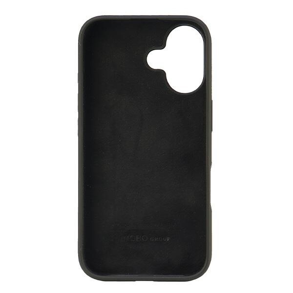 Audi silikoneetui iPhone 16 6,1" sort/sort hardcase AU-LSRIP16-Q3/D1-BK