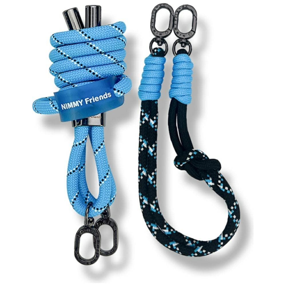 Nimmy Cool&Cute 2.0 crossbody + handremsset - blå och svart