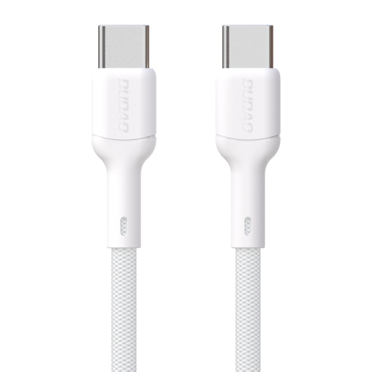 Dudao L9C 65W USB-C - USB-C-kabel 1m - Vit