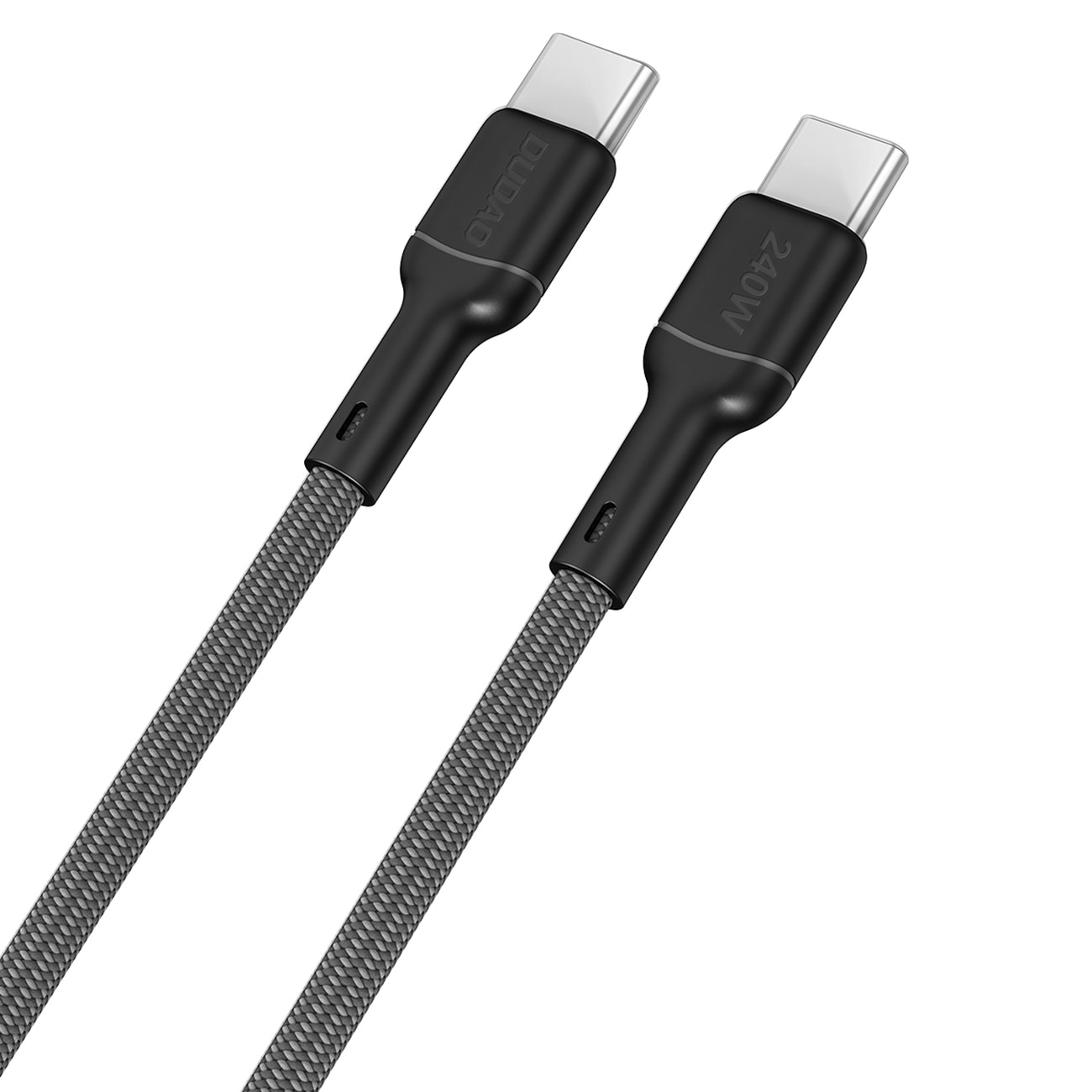 Dudao L9C Max 240W PD USB-C - USB-C-kabel 1,2 m - Svart