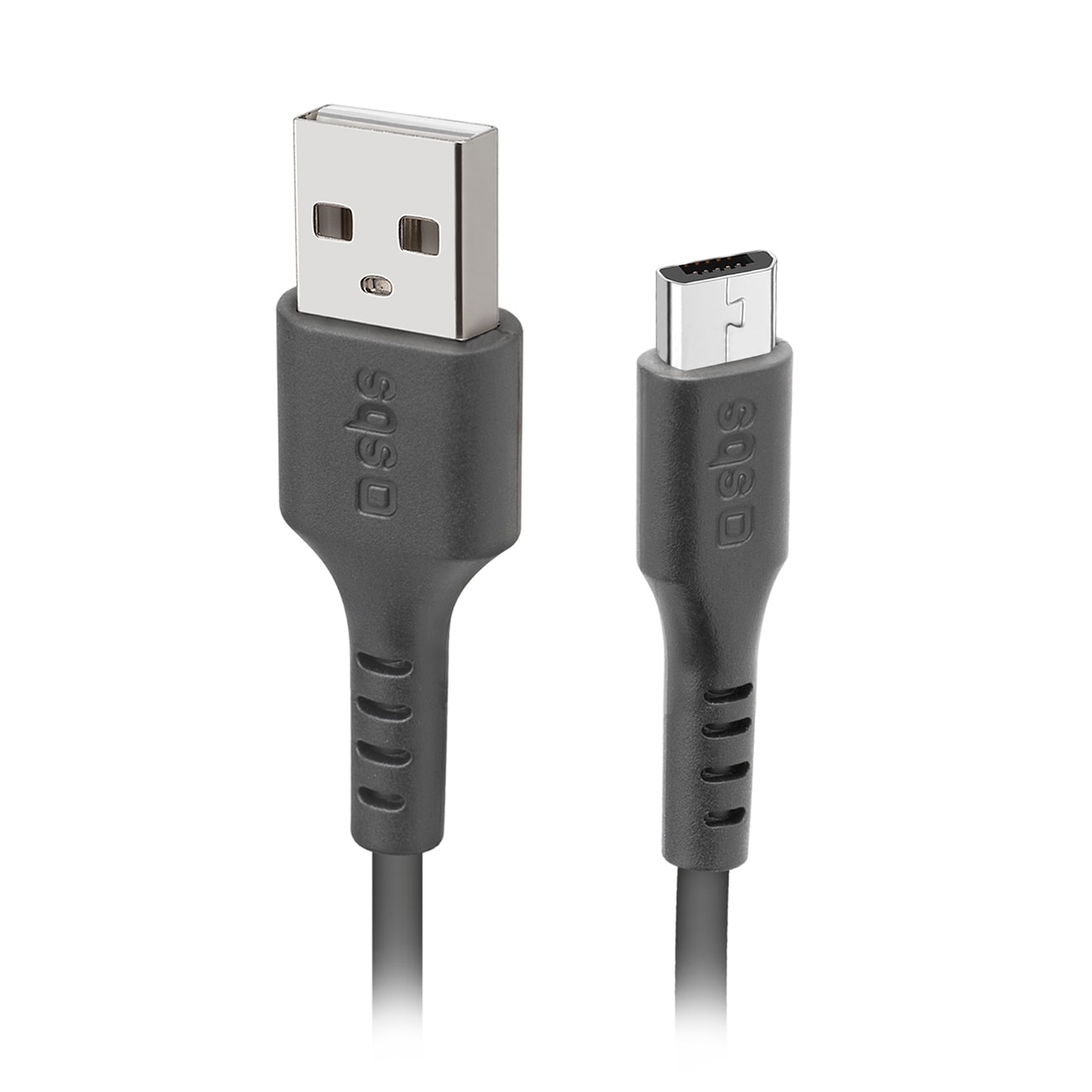 SBS LTHL200 USB-A - Micro-USB-kabel 1m - Svart
