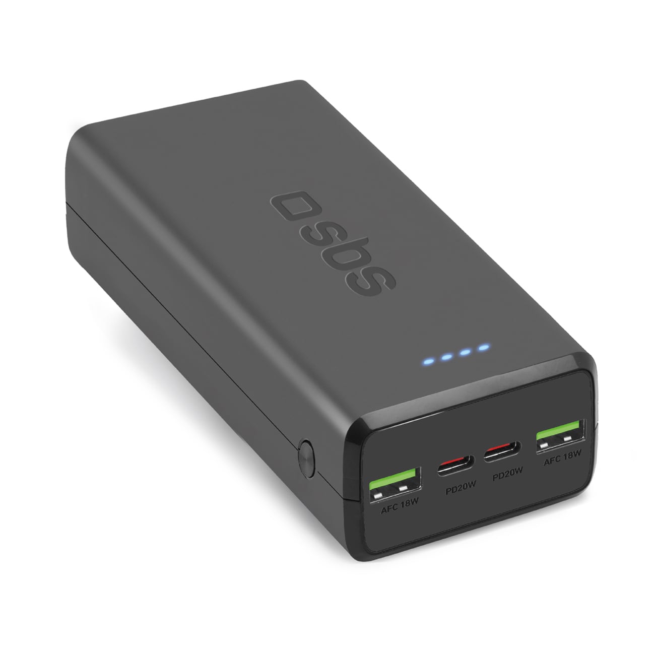 Powerbank SBS TTBB30000PD20K 30000 mAh 2 x USB-C 2 x USB-A - svart