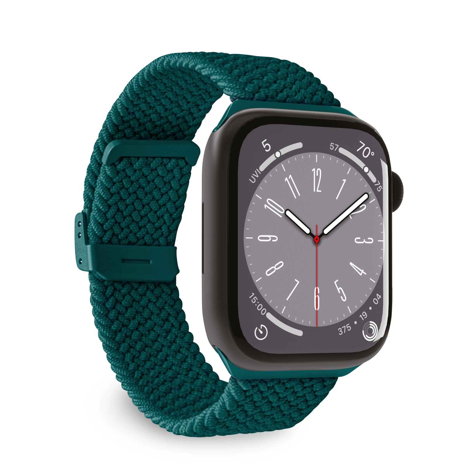 Puro Loop Nylon Apple Klockarmband 38/40/41mm - Mörkgrön