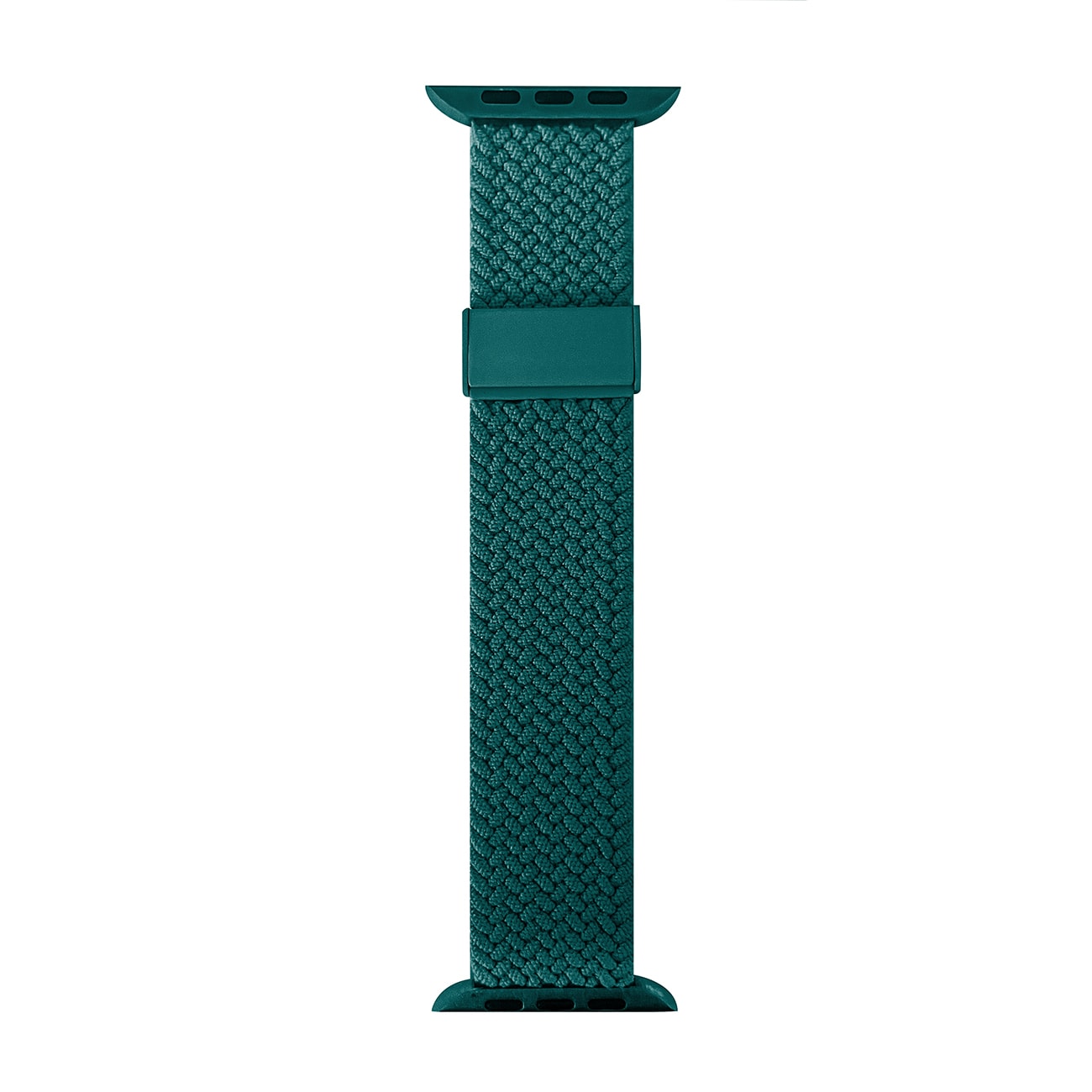 Puro Loop Nylonarmband till Apple-klocka 42 / 44 / 45 / 49 mm - Mörkgrön