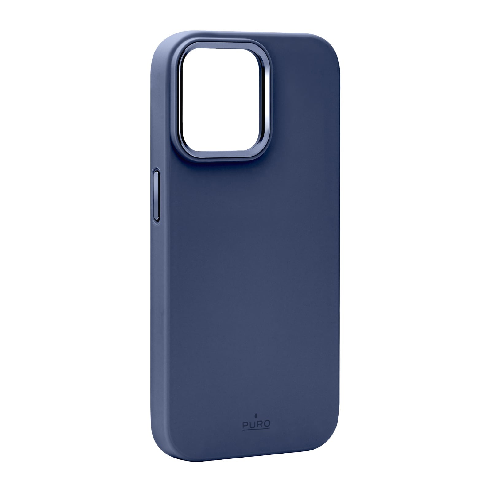 Puro Icon Mag Pro MagSafe silikonfodral för iPhone 15 Pro Max - mörkblå