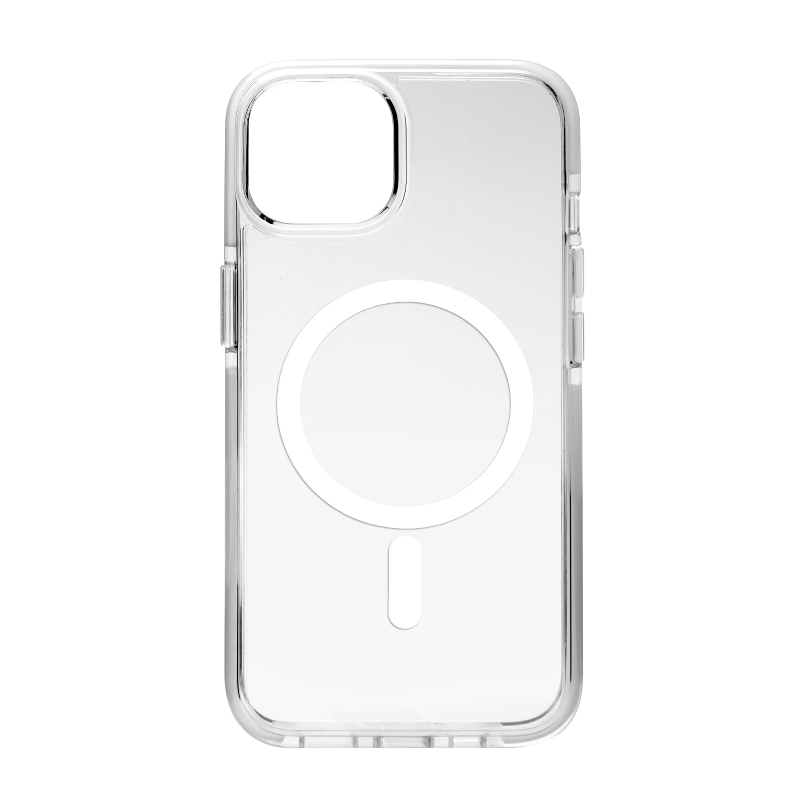 Puro Lite Mag Pro MagSafe silikonfodral för iPhone 15 - Transparent