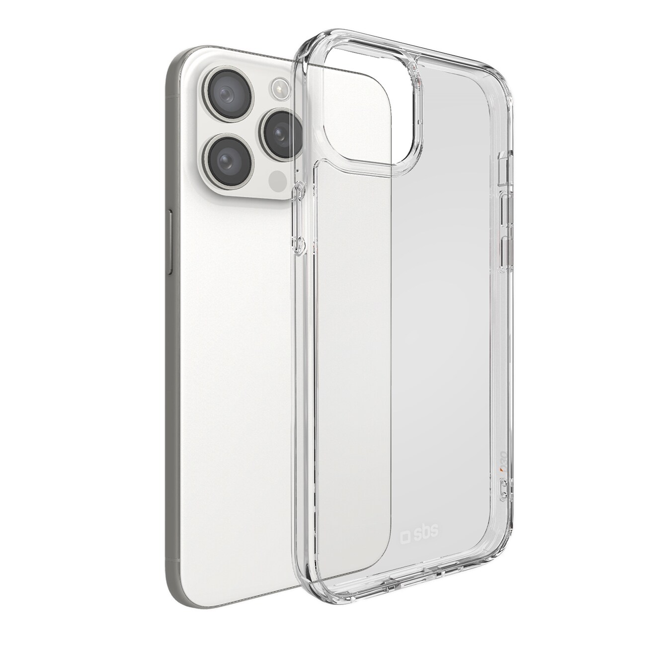SBS D3O iPhone 14 Pro taske - gennemsigtig