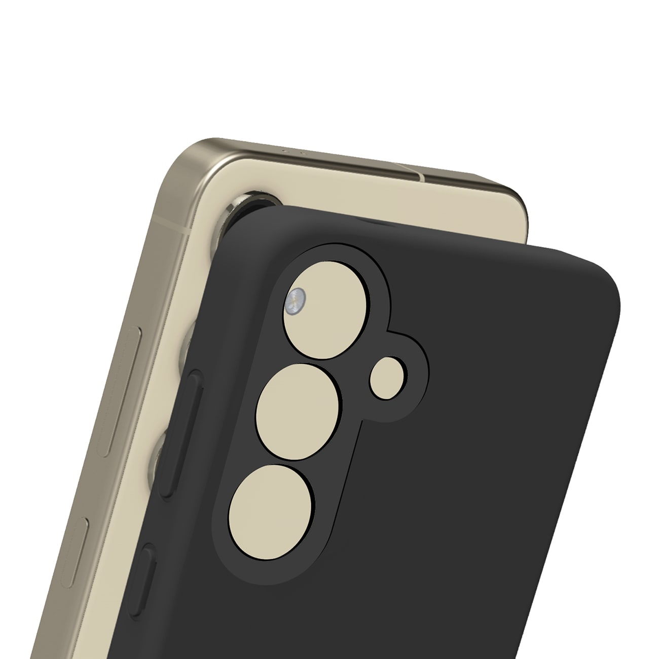 SBS D3O fuldt aktivt etui til Samsung Galaxy A35 - Sort