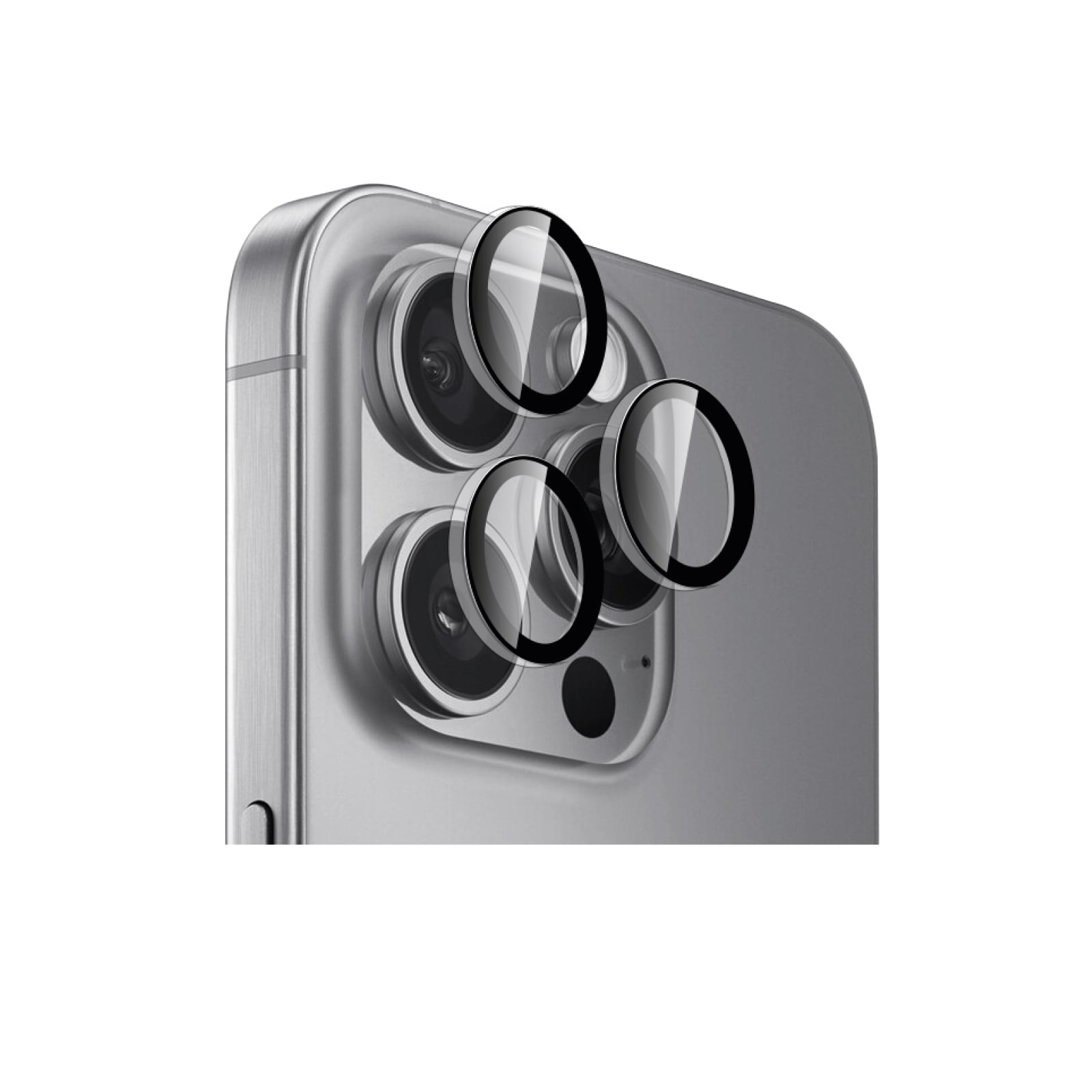 Puro Individual Camera Lens härdat glas för iPhone 16 Pro / iPhone 16 Pro Max kameraobjektiv