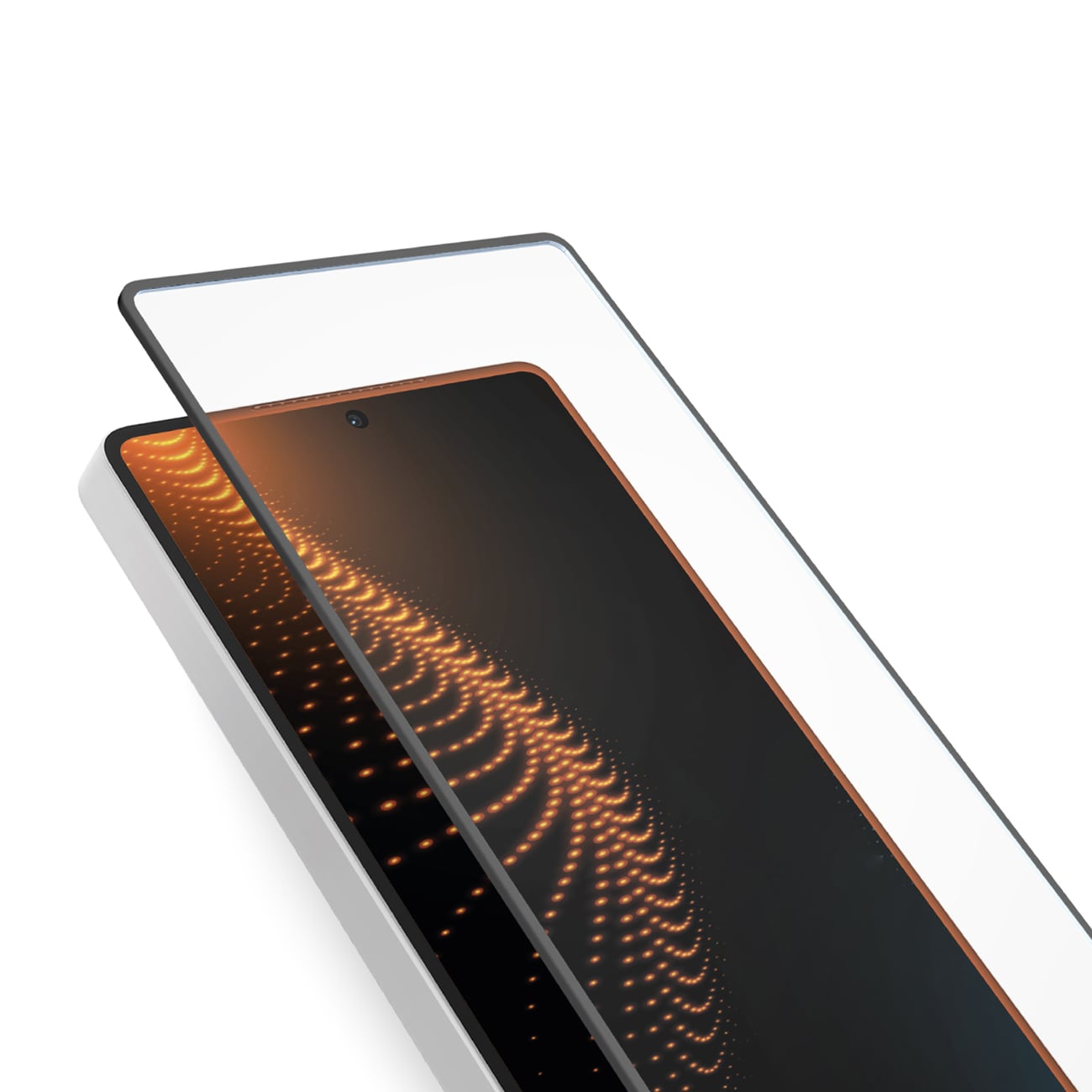 SBS härdat glas D3O med ram för Samsung Galaxy S25 Ultra