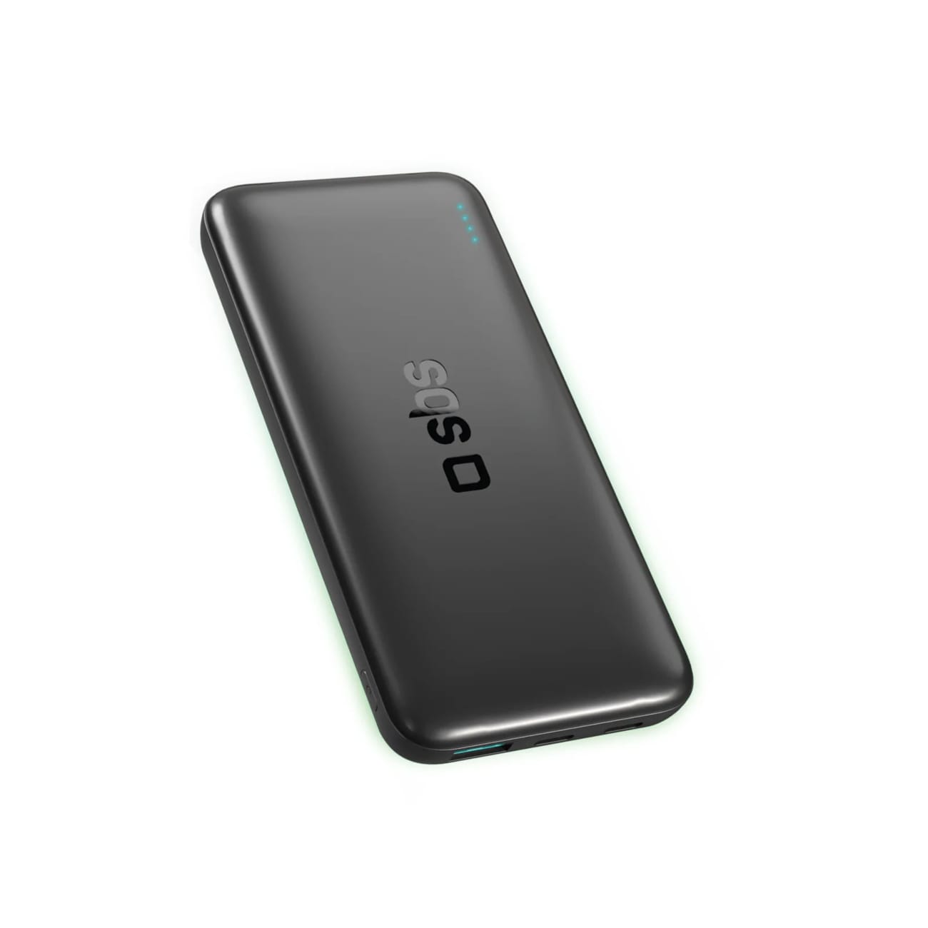 SBS Infinity Power Bank 10000mAh 10W LiFePo₄ USB-A USB-C - Svart
