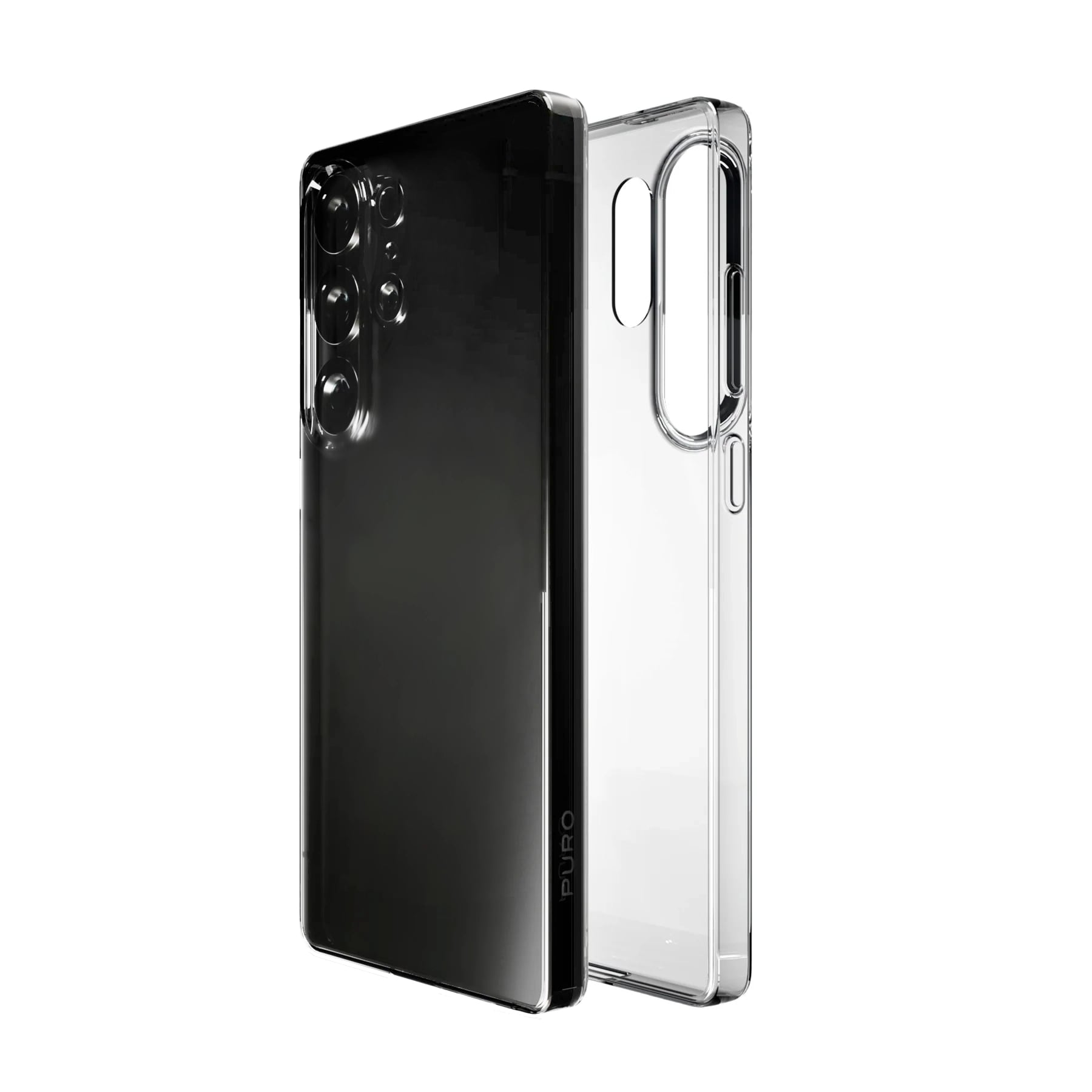 Silikoneetui Puro 03 Nude til Samsung Galaxy S25 Ultra - Gennemsigtig