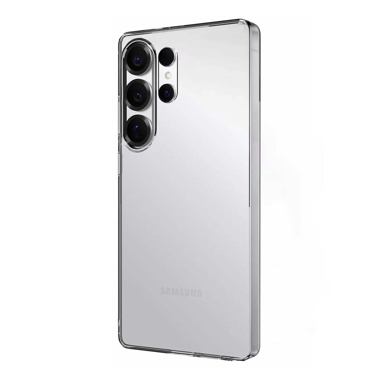 Silikoneetui Puro 03 Nude til Samsung Galaxy S25 Ultra - Gennemsigtig