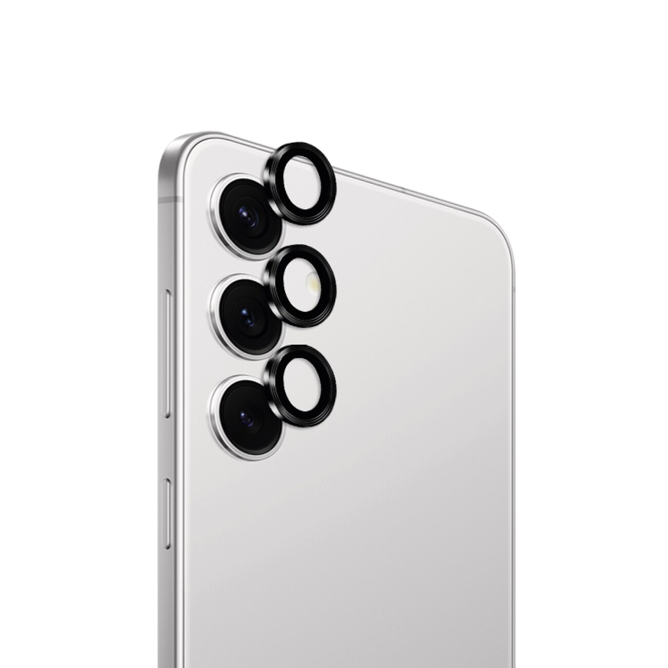 Puro härdat glas för en enda kameralins för Samsung Galaxy S25 kameralinser