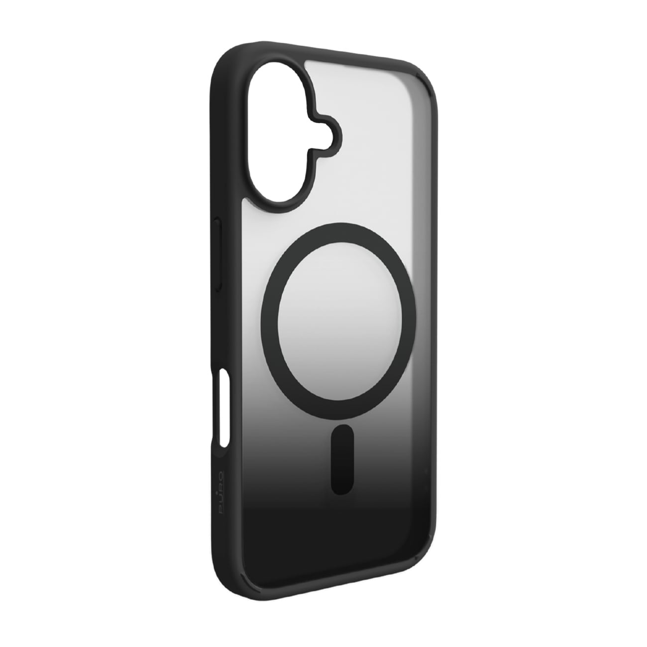 Puro Gradient TPU MagSafe-kompatibelt fodral för iPhone 17 - Svart
